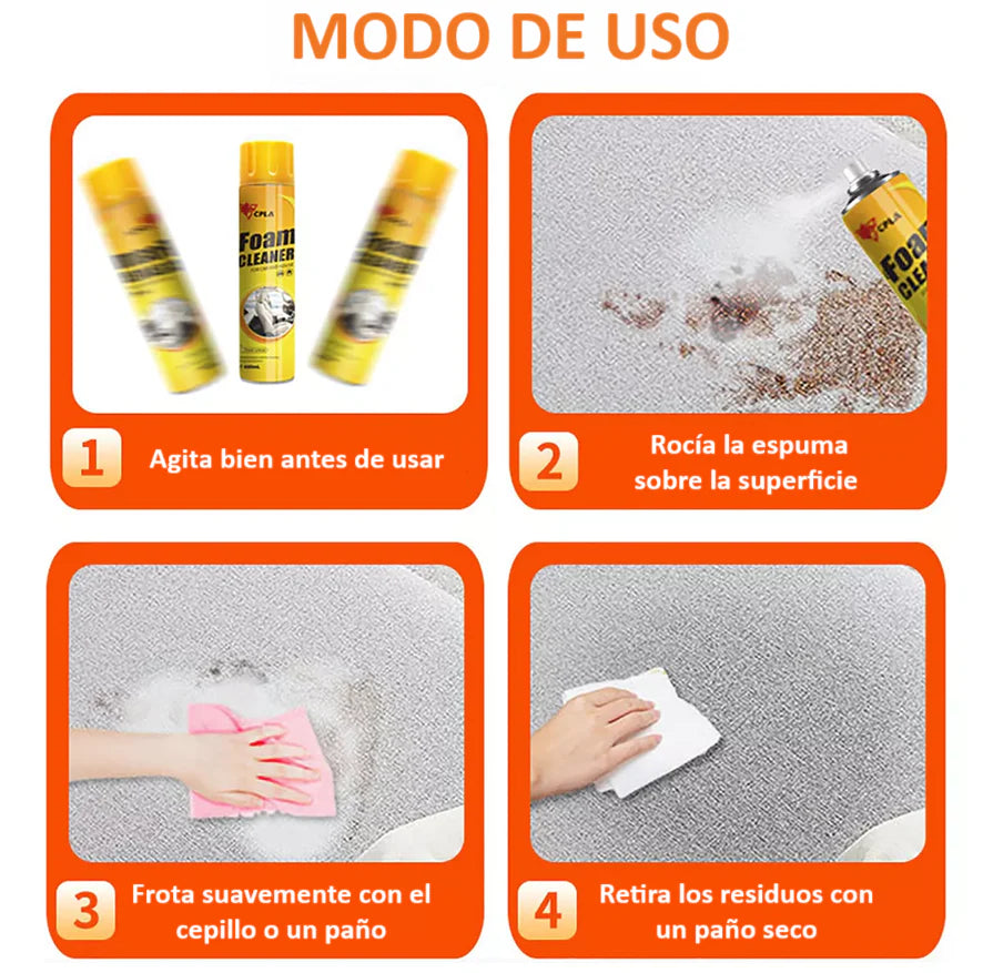 ESPUMA MULTIUSOS FOAM CLEANER 2X1 ENVIO GRATIS